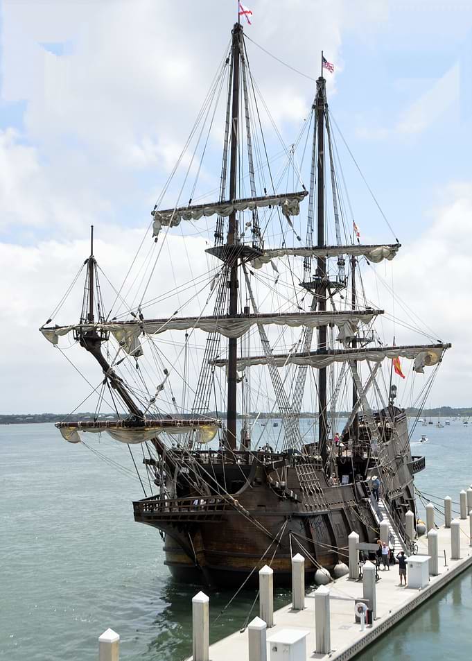 Moored Galleon