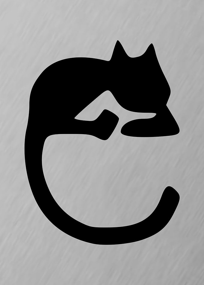 4 of 4 cat LOVE Letters