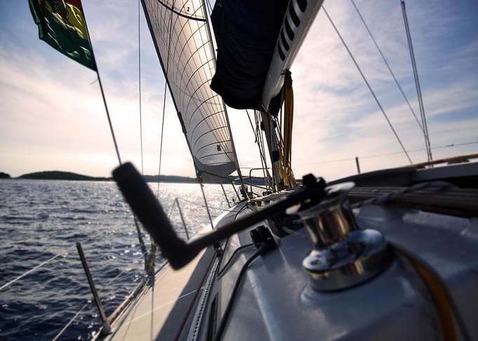 Sailing in Croatia