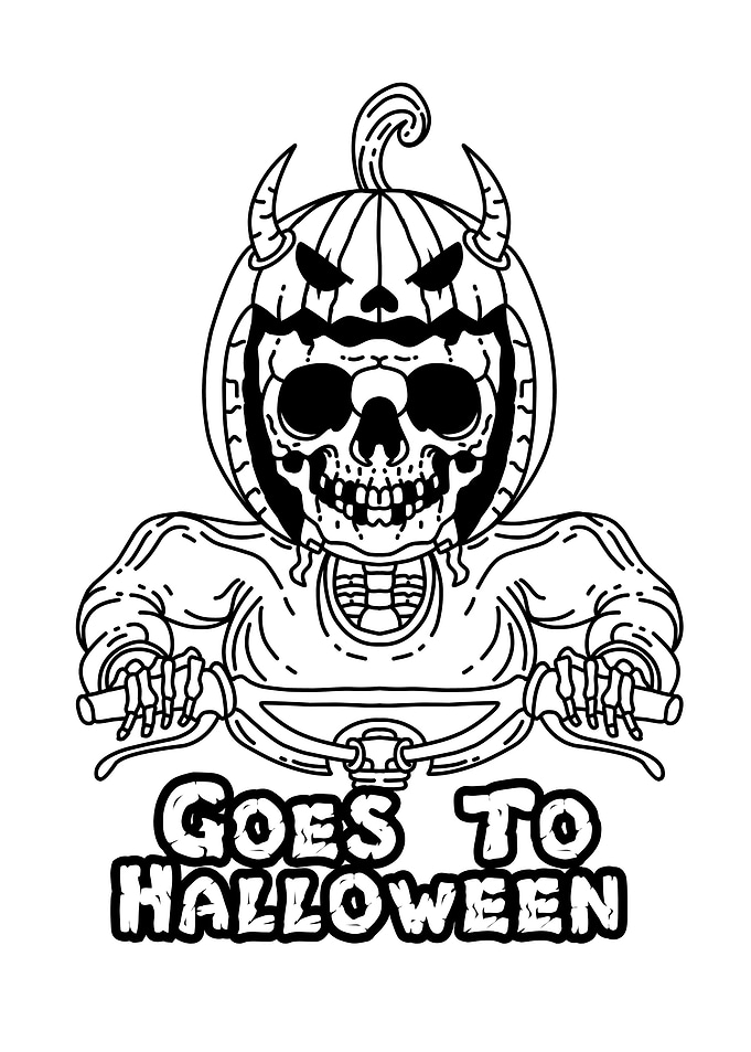 goes to halloween