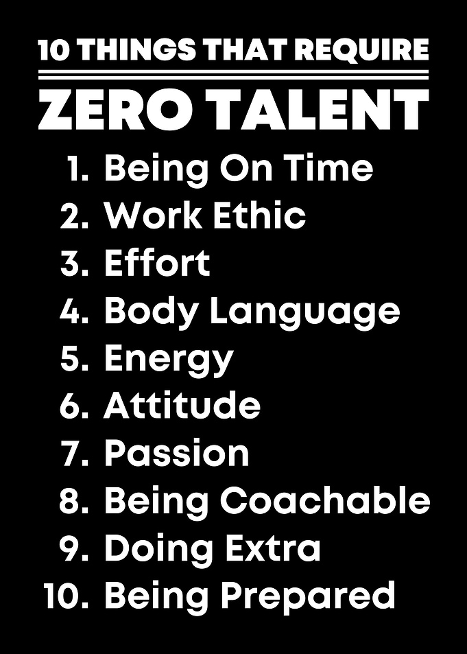 Require Zero Talent