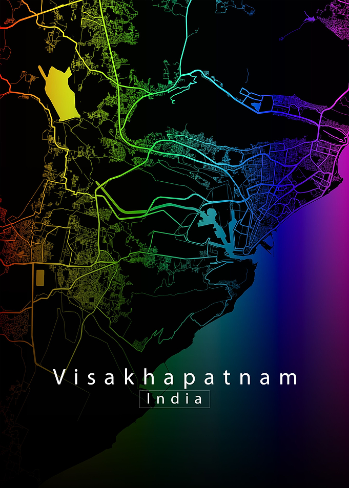 Visakhapatnam City Map