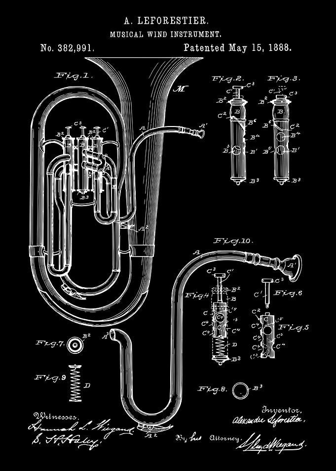 Concert Tuba Patent
