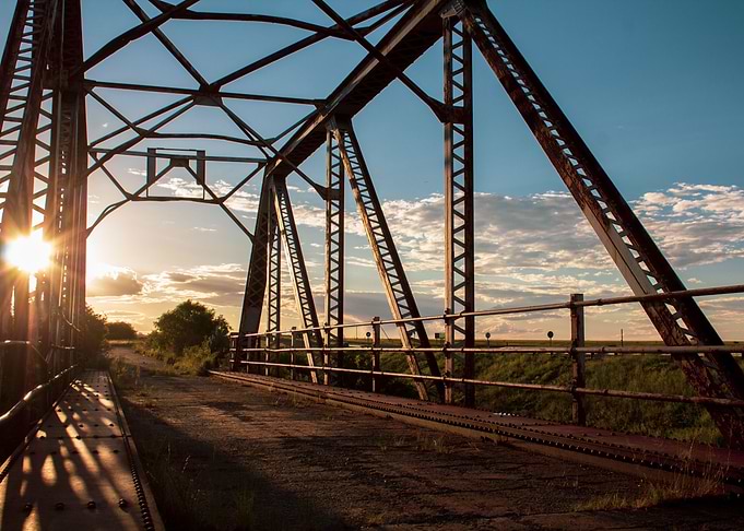 Old railway bridge