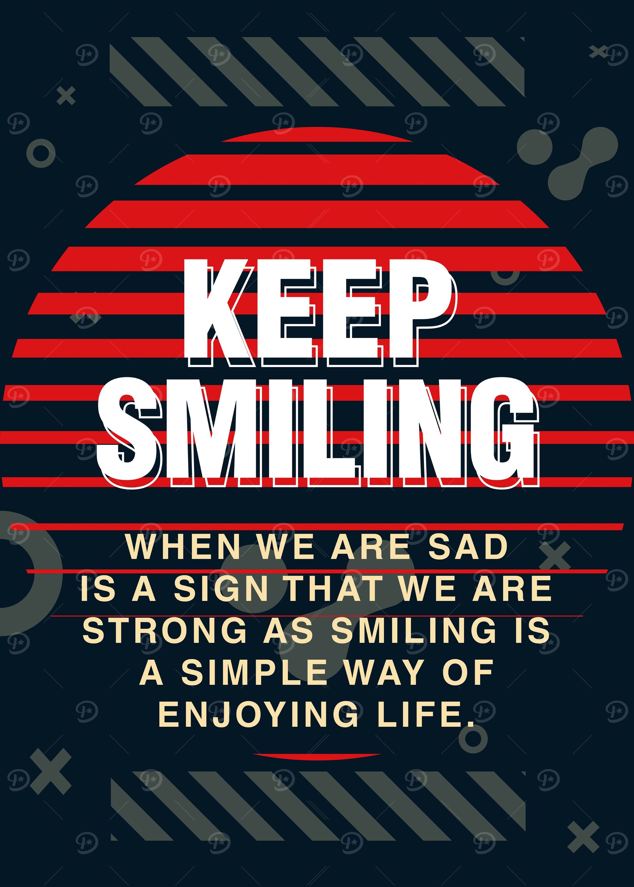 Keep Smiling Art