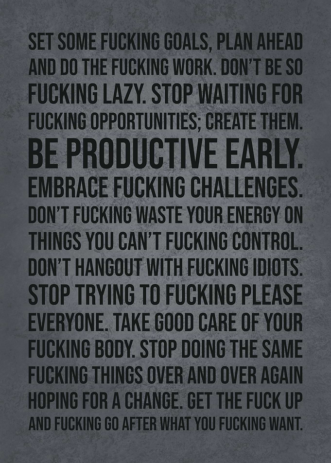 Inspirational Success Word