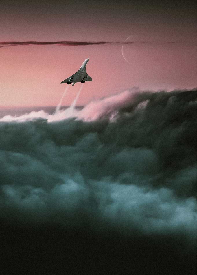 concorde jet plane