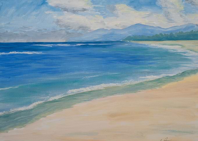 Beach Ocean Waves