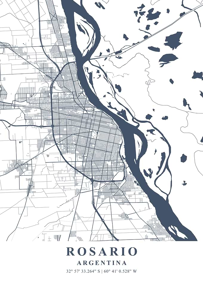 Rosario Ash Plane Map