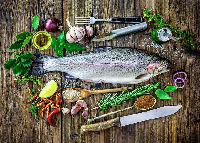 Kitchen Food Fish Meat