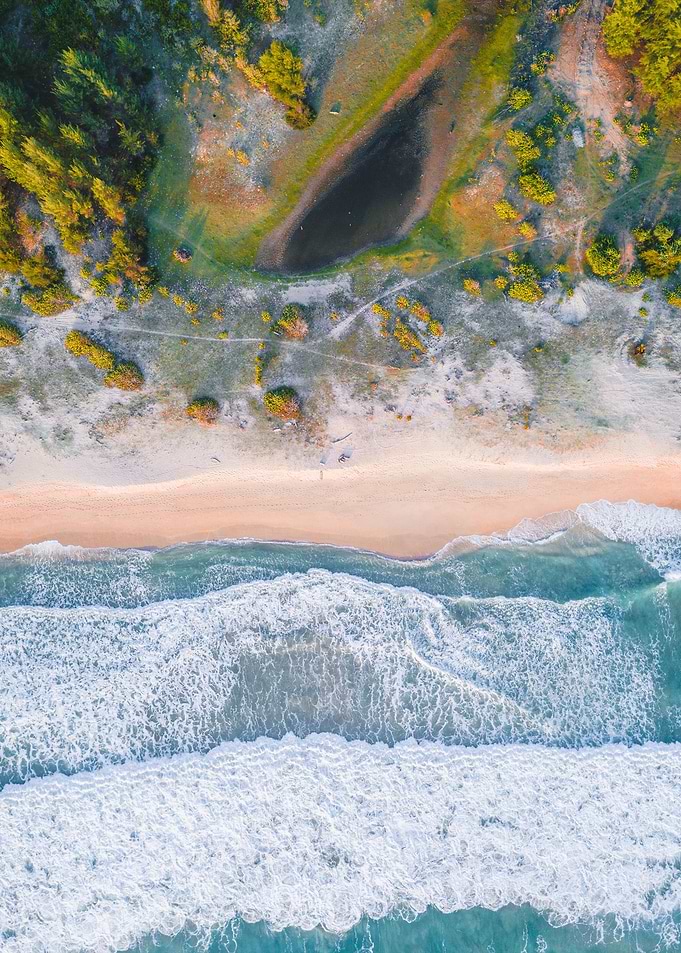 Along The Beach