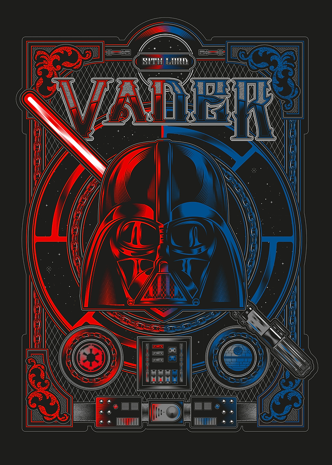 Vader Badge