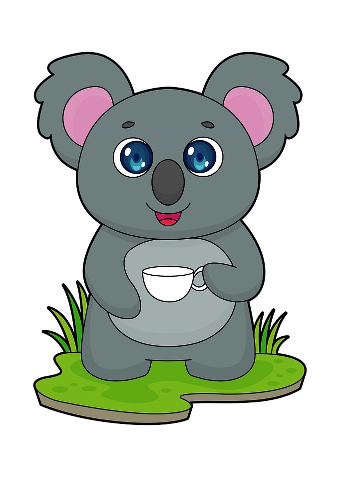 Koala Coffee Cup