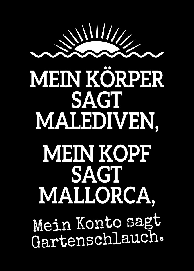 Malediven Mallorca Garten