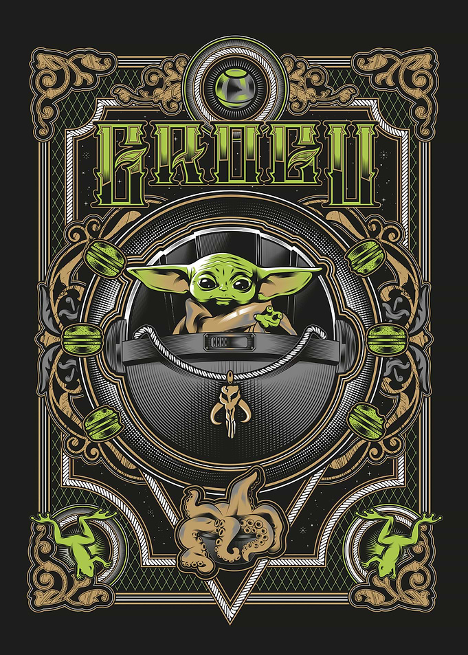 Grogu Badge