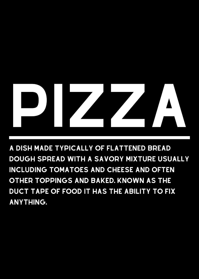 Pizza Definition