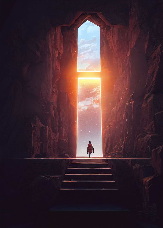 Towards the light