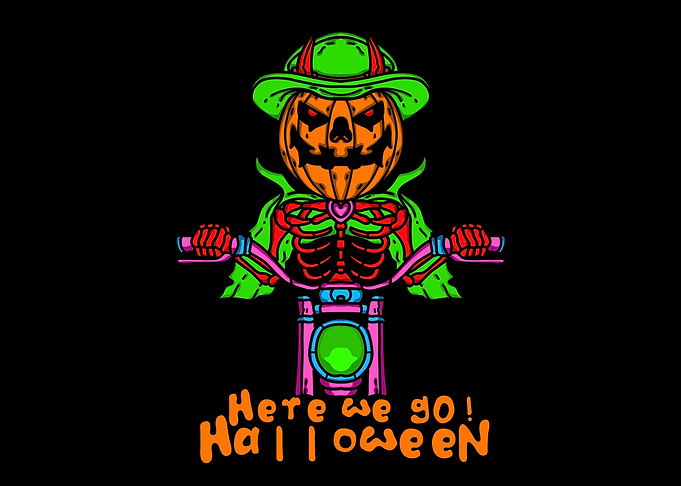 costume ride halloween