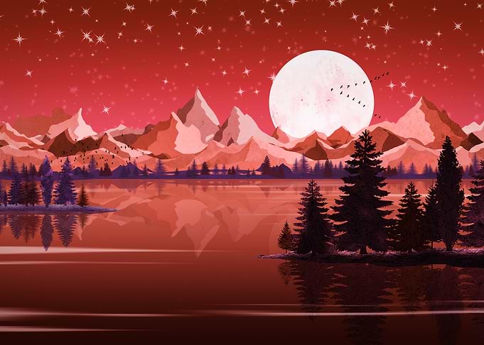 The Red Moonlight