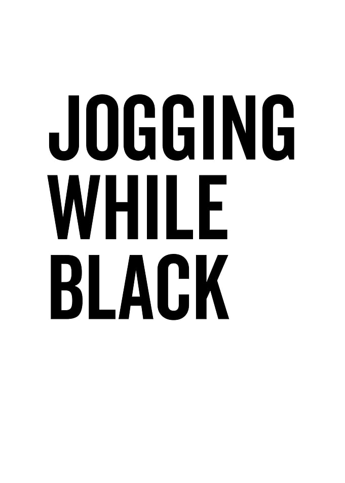 Jogging While Black