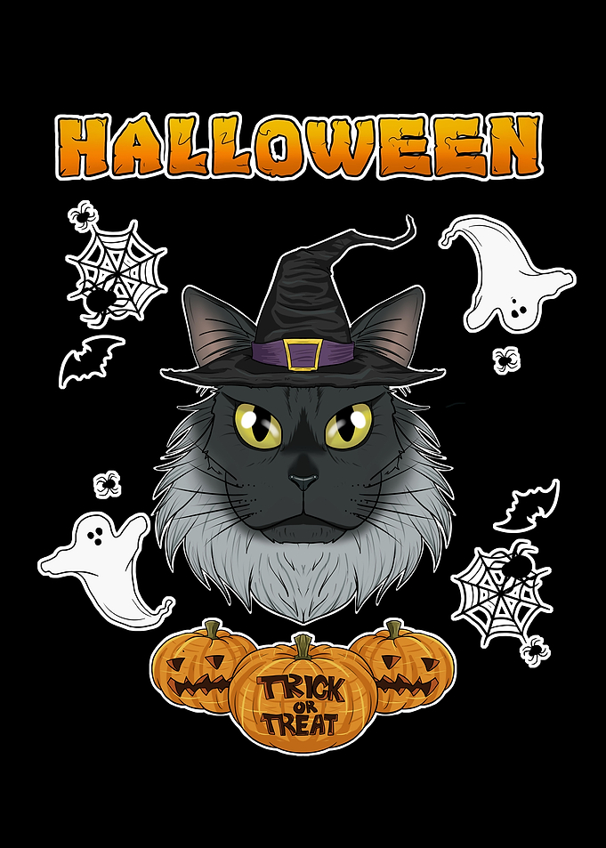 Maine Coon Cat Halloween