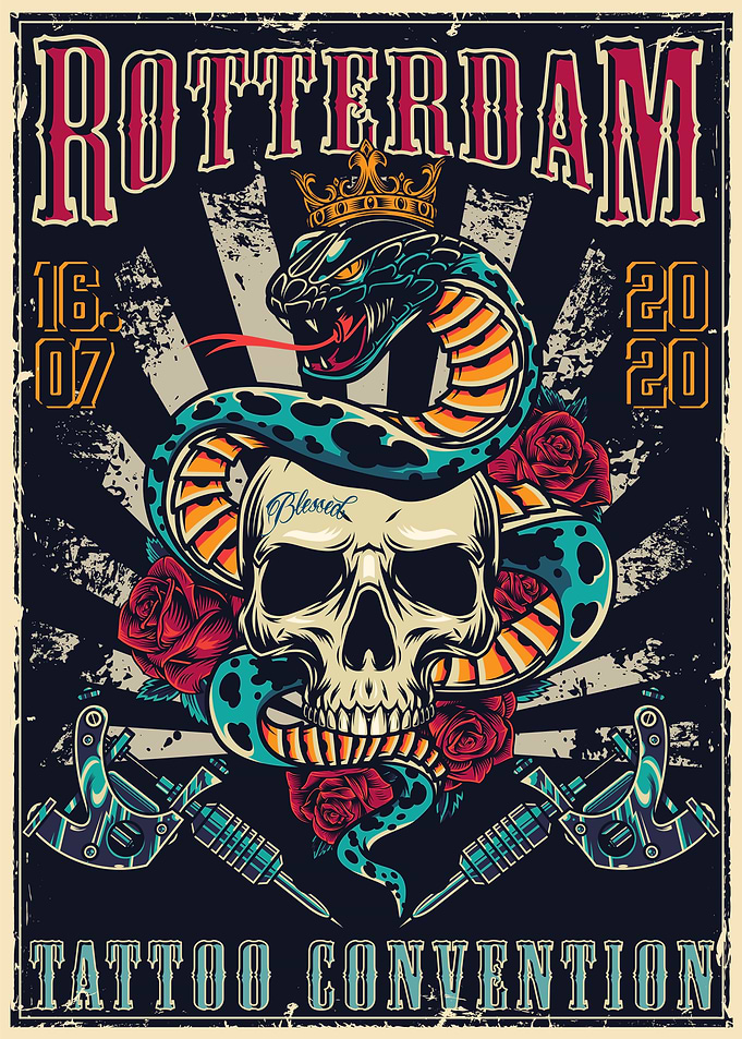 Tattoo Convention Skull