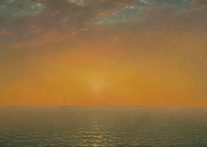 Sunset on the Sea