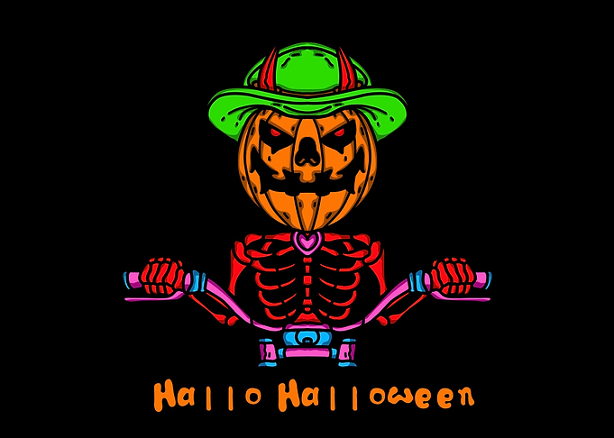 ride costum pumpkin