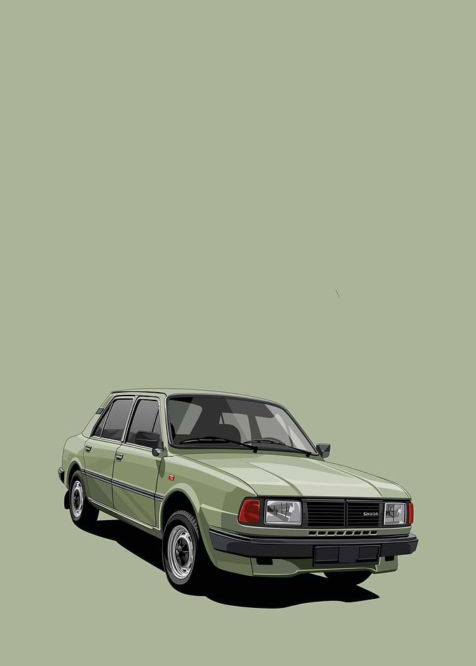 1988 Skoda 120L mint
