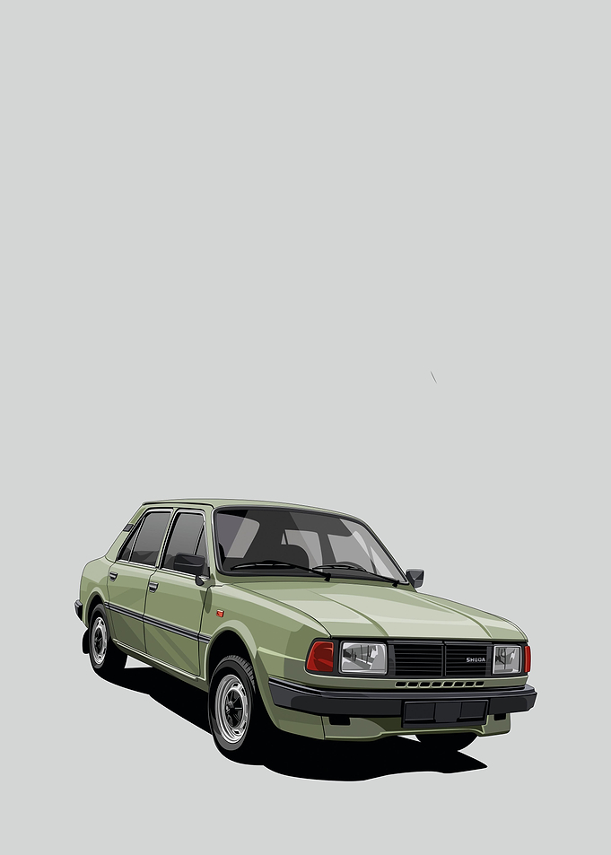 1988 Skoda 120L mint