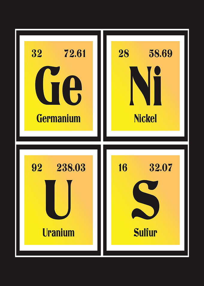 Genius Table of Element