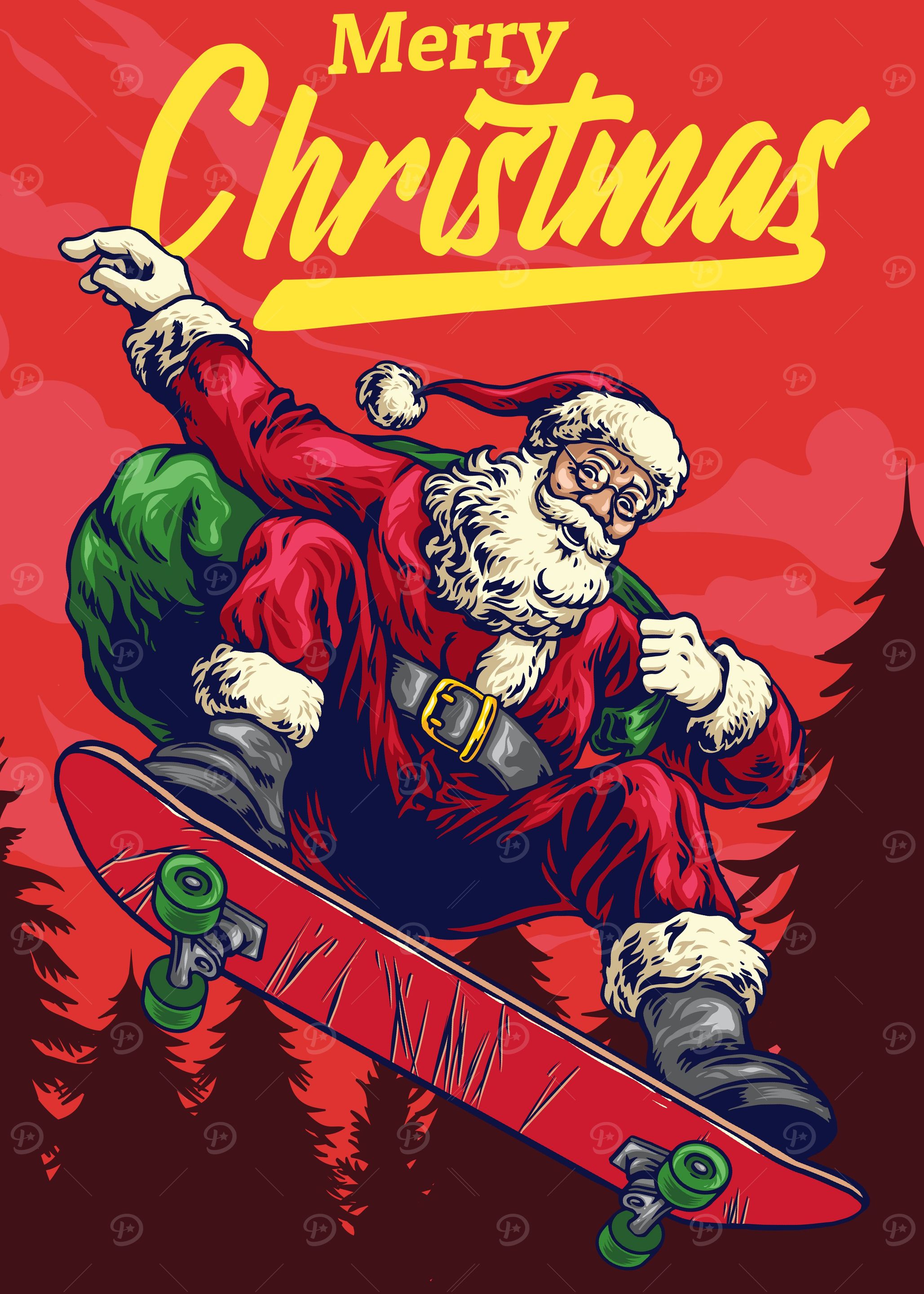 Santa Presents Skating
