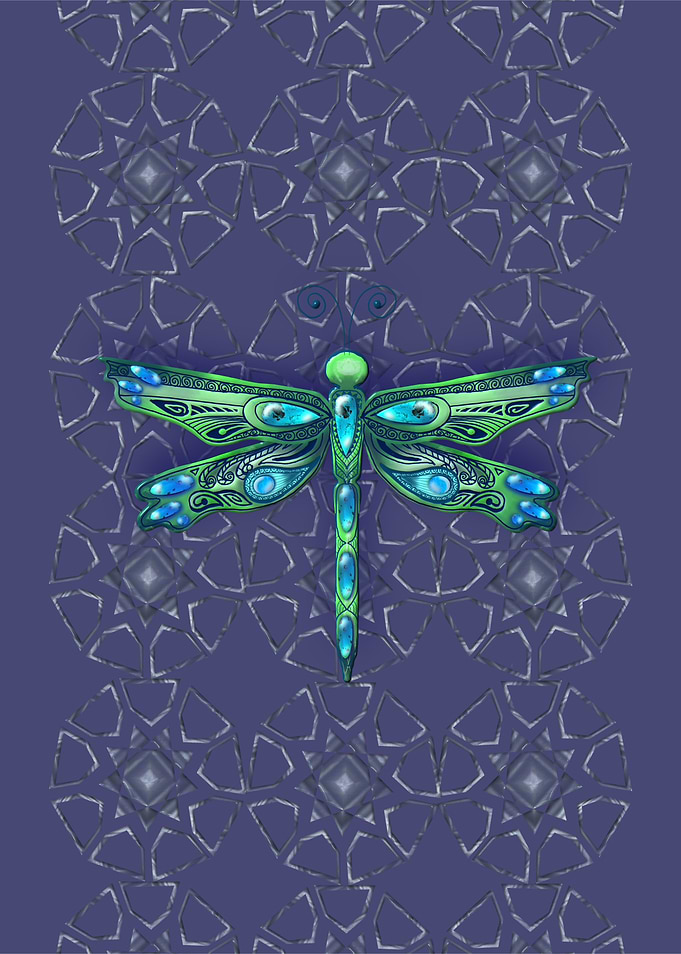 Dragonfly Gemtangle