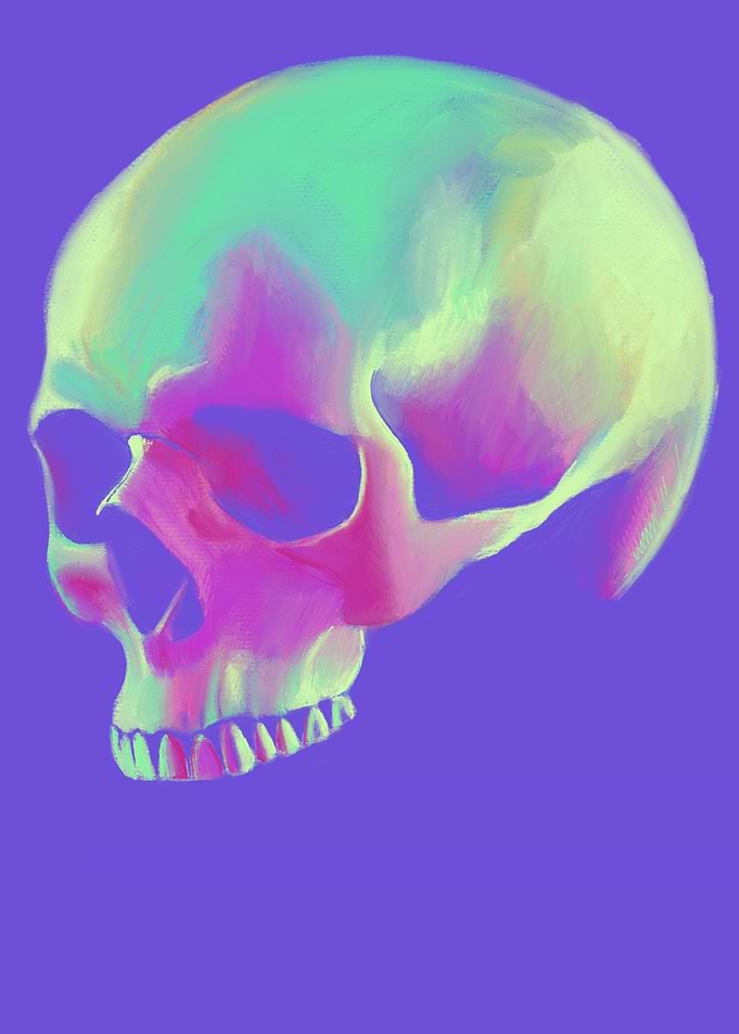 Pastel Skull