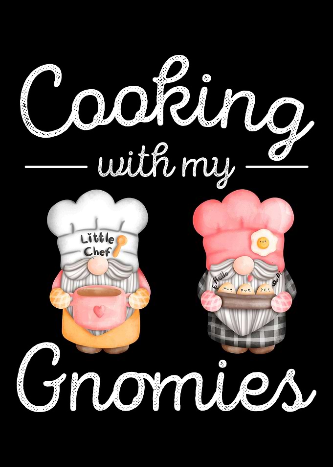 Cooking Gnomes Chef Gnome