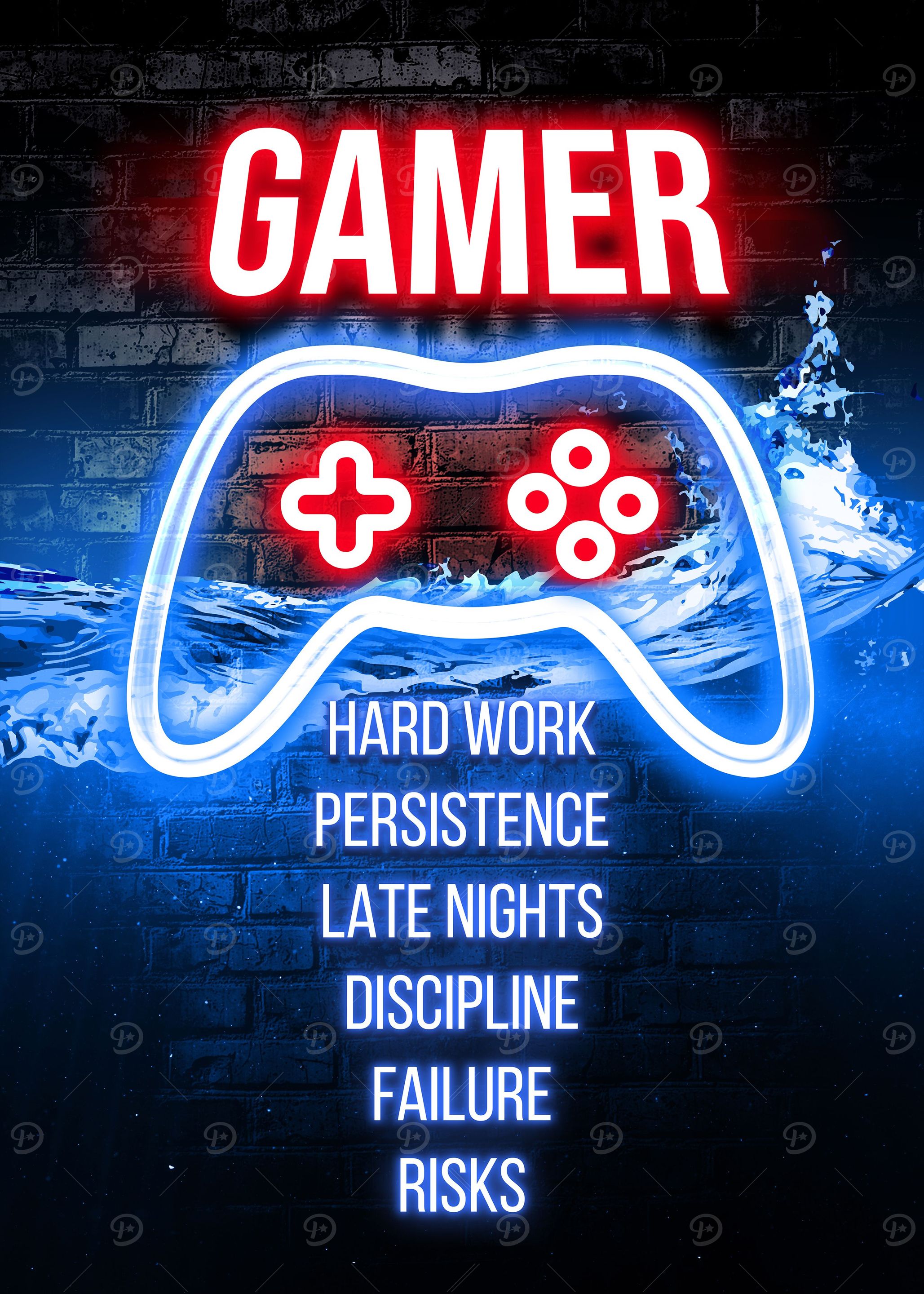 Gamer Mindset motivational