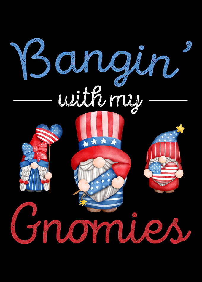Patriotic Gnomes 4th July