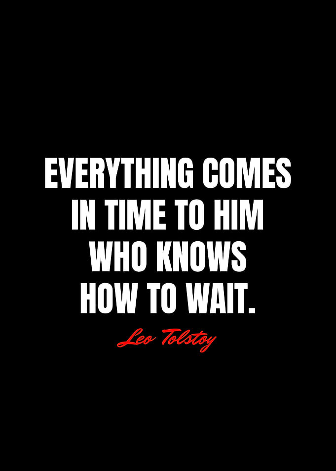 Leo Tolstoy Quotes
