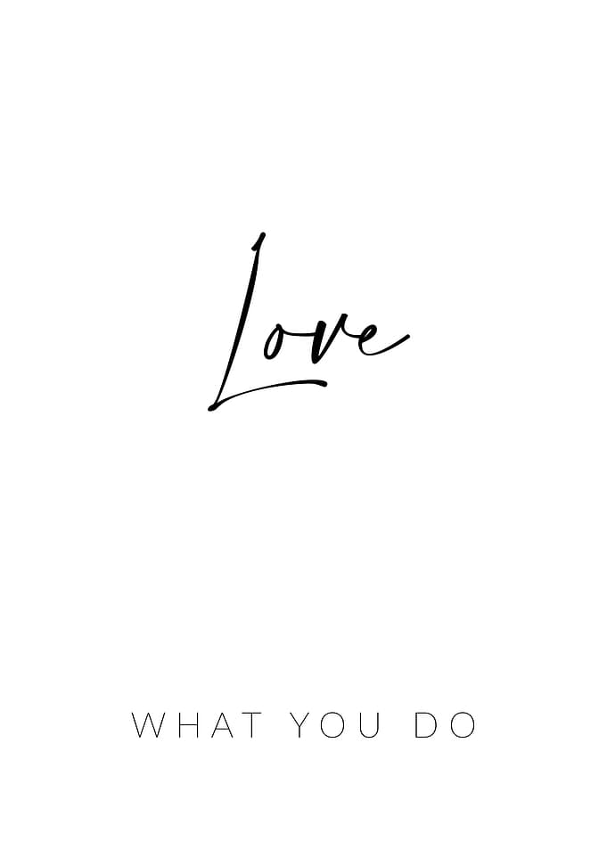 Love What You Do