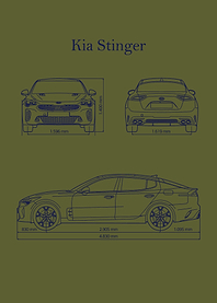 Kia Stinger 2019 Blueprint