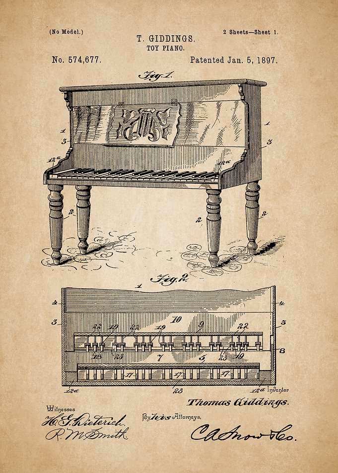 Toy Piano Patent