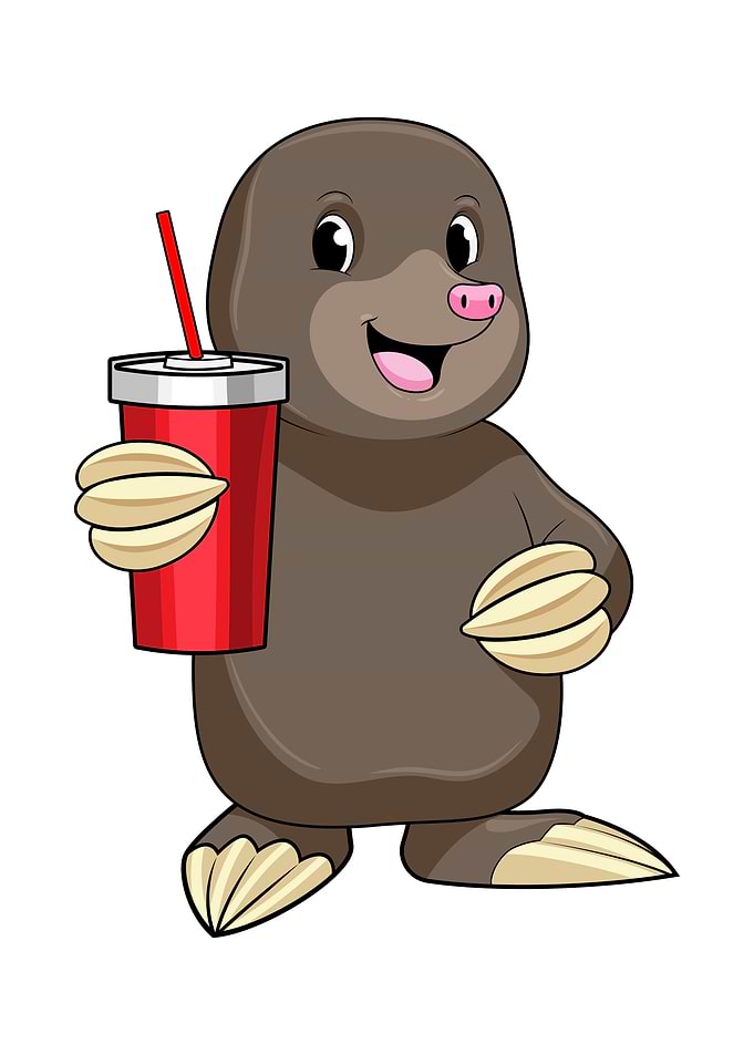 Mole Drinking mug