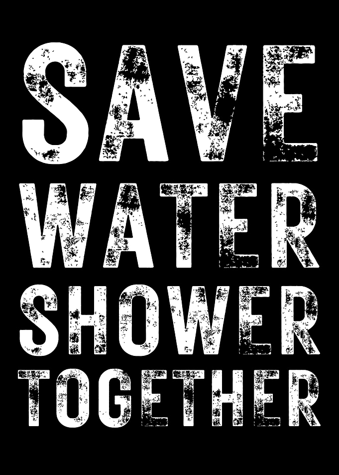 Save Water Shower Together