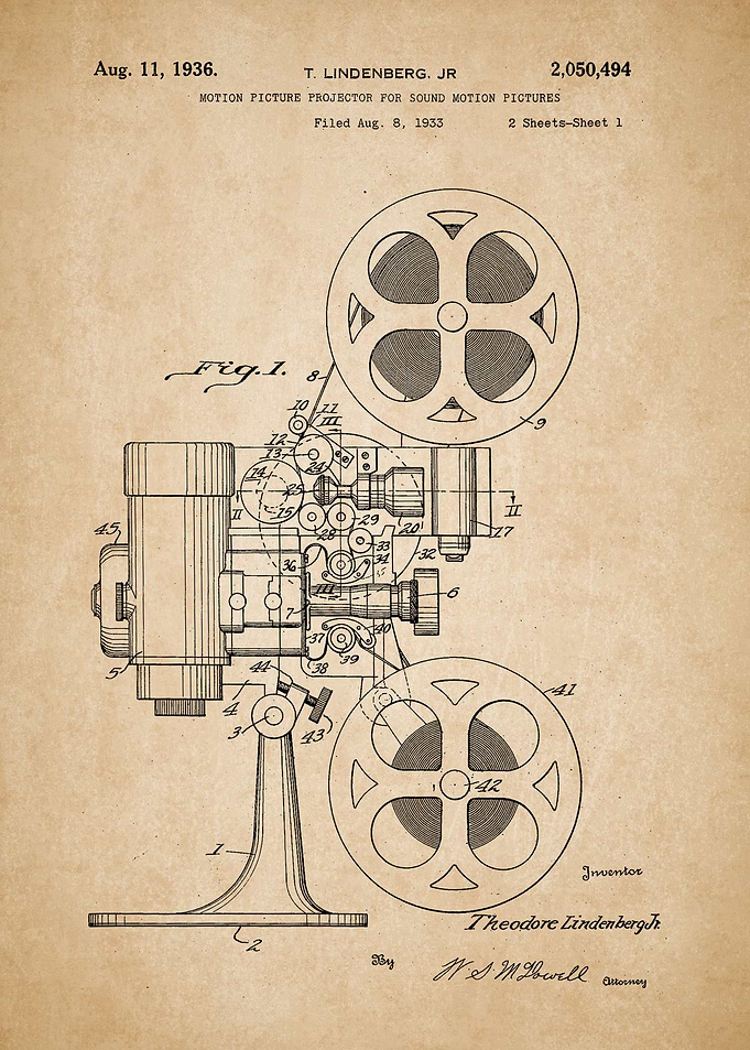 Film Projector Patent