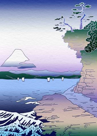 Japanese Seashore