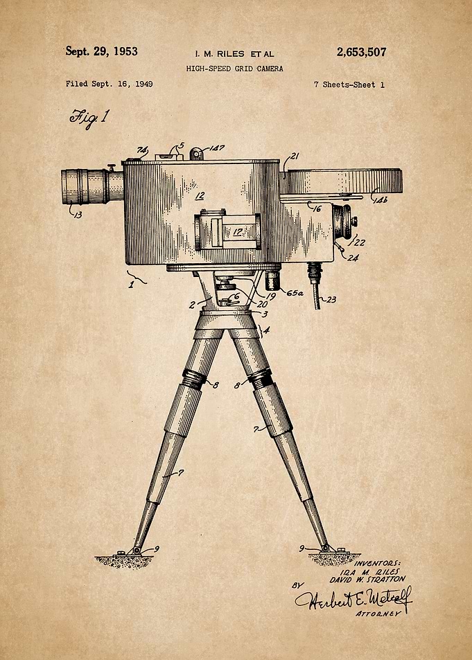 Camera Patent Blueprint