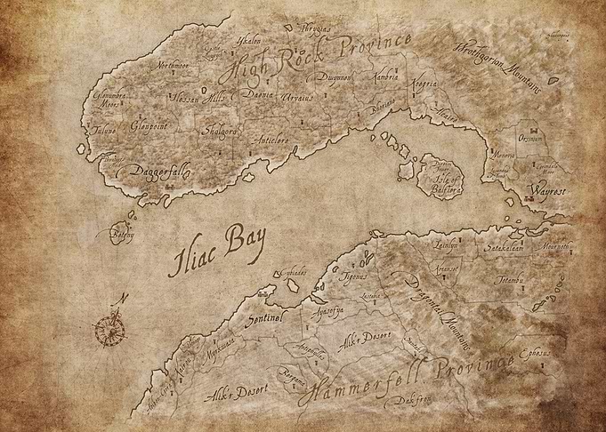 Daggerfall Map
