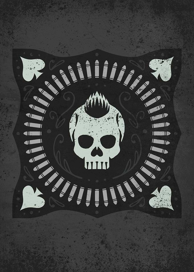 Skull Mohawk