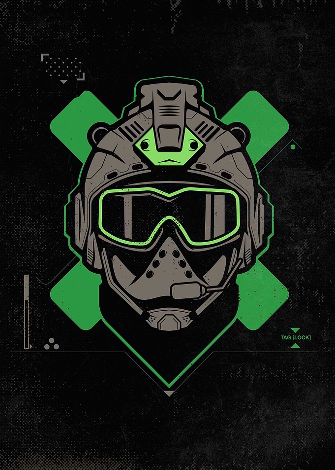Tag Lock green