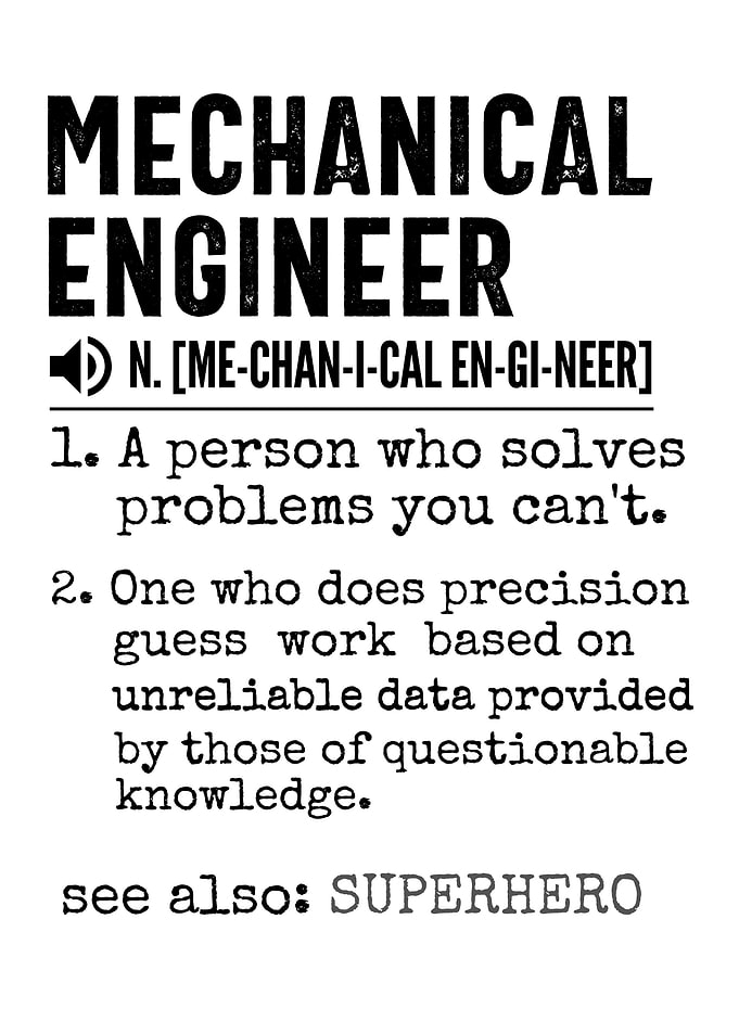 Funny Mechanical Engineer